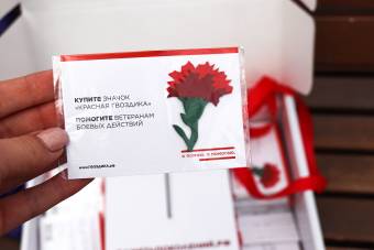 В Курске стартовала благотворительная акция «Красная гвоздика»