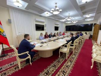 Сегодня прошло первое заседание Общественного совета при Министерстве внутренней и молодежной политики Курской области