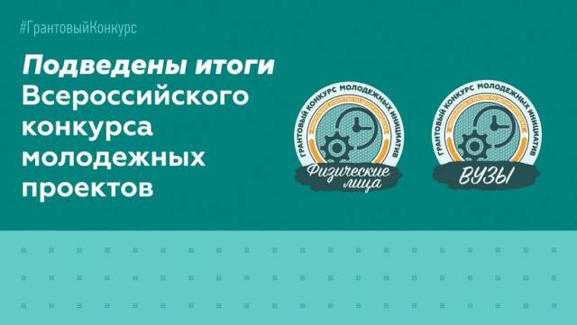 Подведены итоги Всероссийского конкурса молодежных проектов: 17 курских проектов стали грантообладателями!