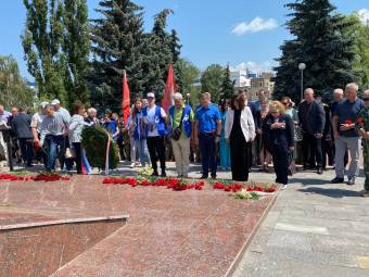 В Курске прошли памятные мероприятия, приуроченные к Дню ветеранов боевых действий