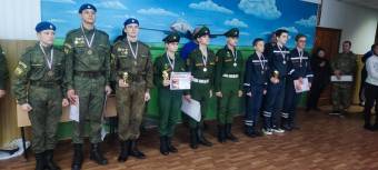 В Курске прошли  соревнования по стрельбе между курсантами ВПК