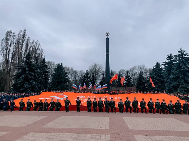 Курская область встретила участников марш-эстафеты Союзного антифашистского патриотического проекта