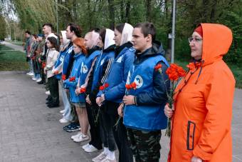 Куряне почтили память жертв нацистов в годы Великой Отечественной войны