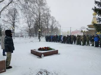 Захоронение неизвестных солдат в Курской области