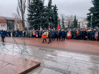 Торжественная церемония посвященная Дню памяти о россиянах, исполнявших служебный долг за пределами Отечества